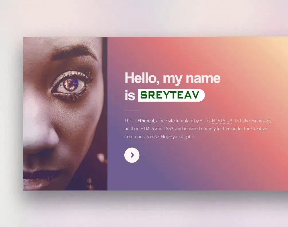 Screenshot of the app static sites hosting system